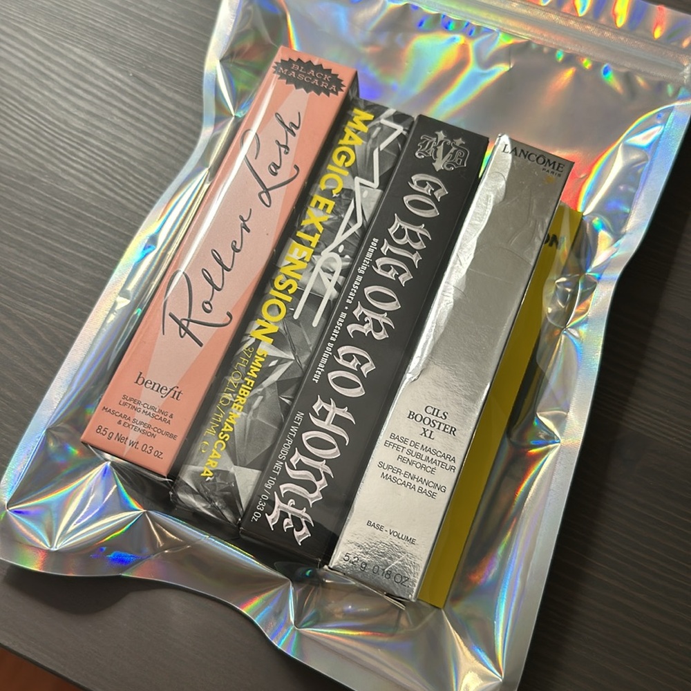 NIB • Mascara Bundle • three full-size mascaras, and one full-size primer